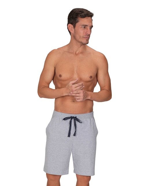 Pijama bermuda de algodón para hombre 1