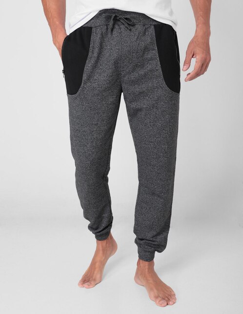 Pantalón pijama GEF estampado jaspeado de algodón para hombre en Liverpool