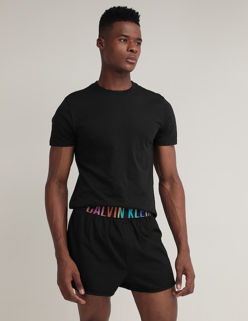 Pijama short Calvin Klein de algodón para hombre