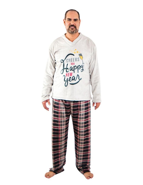 Conjunto pijama Stuffy Año Nuevo para hombre
