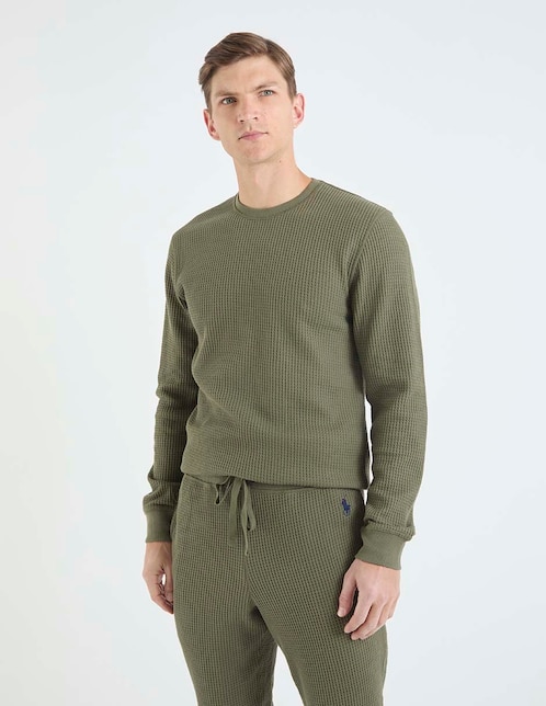 Playera pijama para hombre de algodón 1
