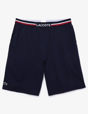Pijama bermuda Lacoste de algodón para hombre