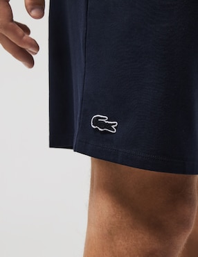 Pijama bermuda Lacoste de algodón para hombre