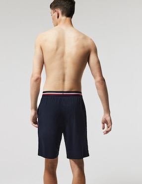Pijama bermuda Lacoste de algodón para hombre