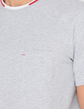 Playera pijama para hombre Lacoste de algodón