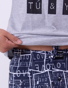 Conjunto pijama Twins para hombre