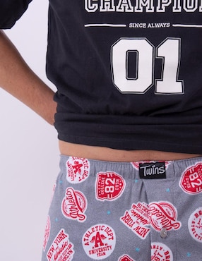 Conjunto pijama Twins para hombre