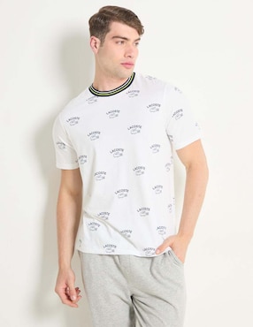 Playera Pijama Para Hombre Lacoste De Algodón