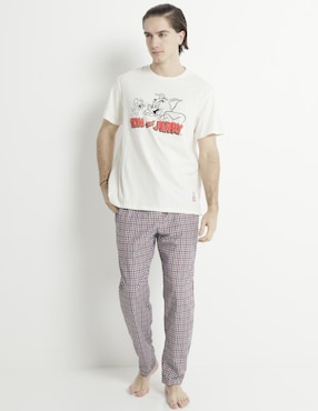 Conjunto Pijama Tom Y Jerry Para Hombre