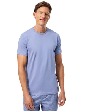 Set playera pijama para hombre Psycho Bunny de algodón