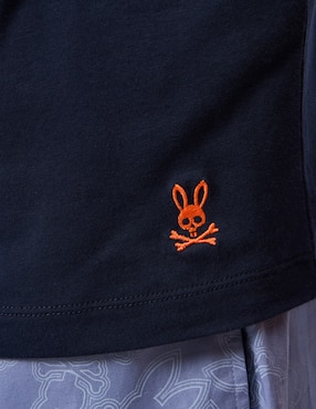 Set playera pijama para hombre Psycho Bunny de algodón