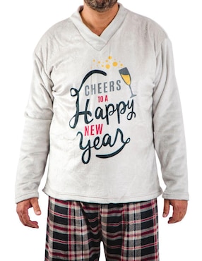 Conjunto pijama Stuffy Año Nuevo para hombre