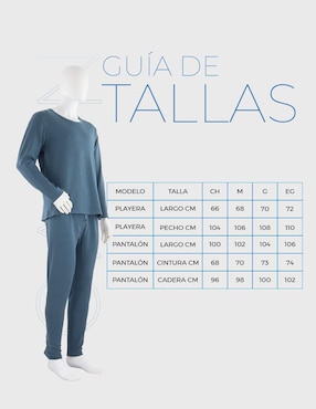 Conjunto pijama Gaon termico para hombre