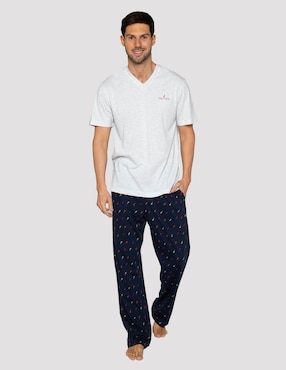 Conjunto Pijama Nautica Para Hombre