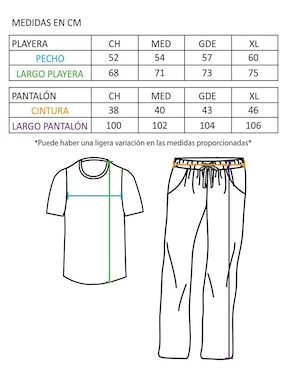 Conjunto pijama Whispers para hombre