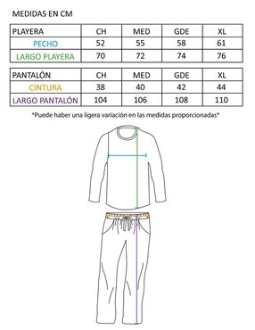 Conjunto pijama Whispers para hombre