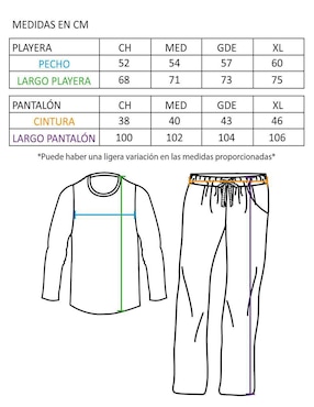 Conjunto pijama Whispers para hombre