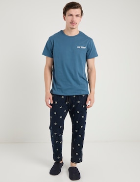 Conjunto pijama Hot Wheels para hombre