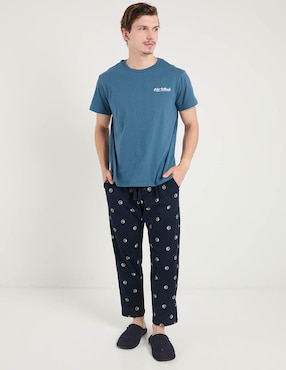 Conjunto pijama Hot Wheels para hombre