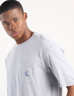 Playera pijama para hombre Ck de algodón