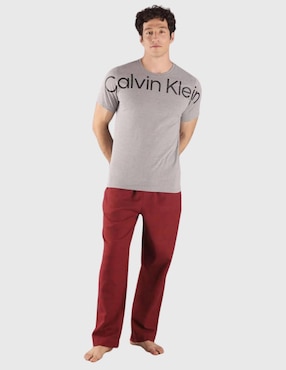 Playera pijama para hombre Calvin Klein de algodón
