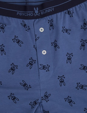 Conjunto pijama psycho bunny algodón lo