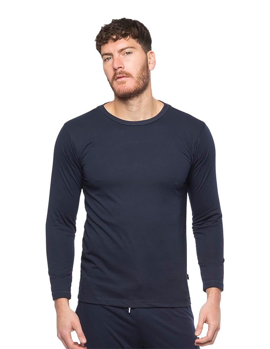 Playera pijama para hombre de algodón