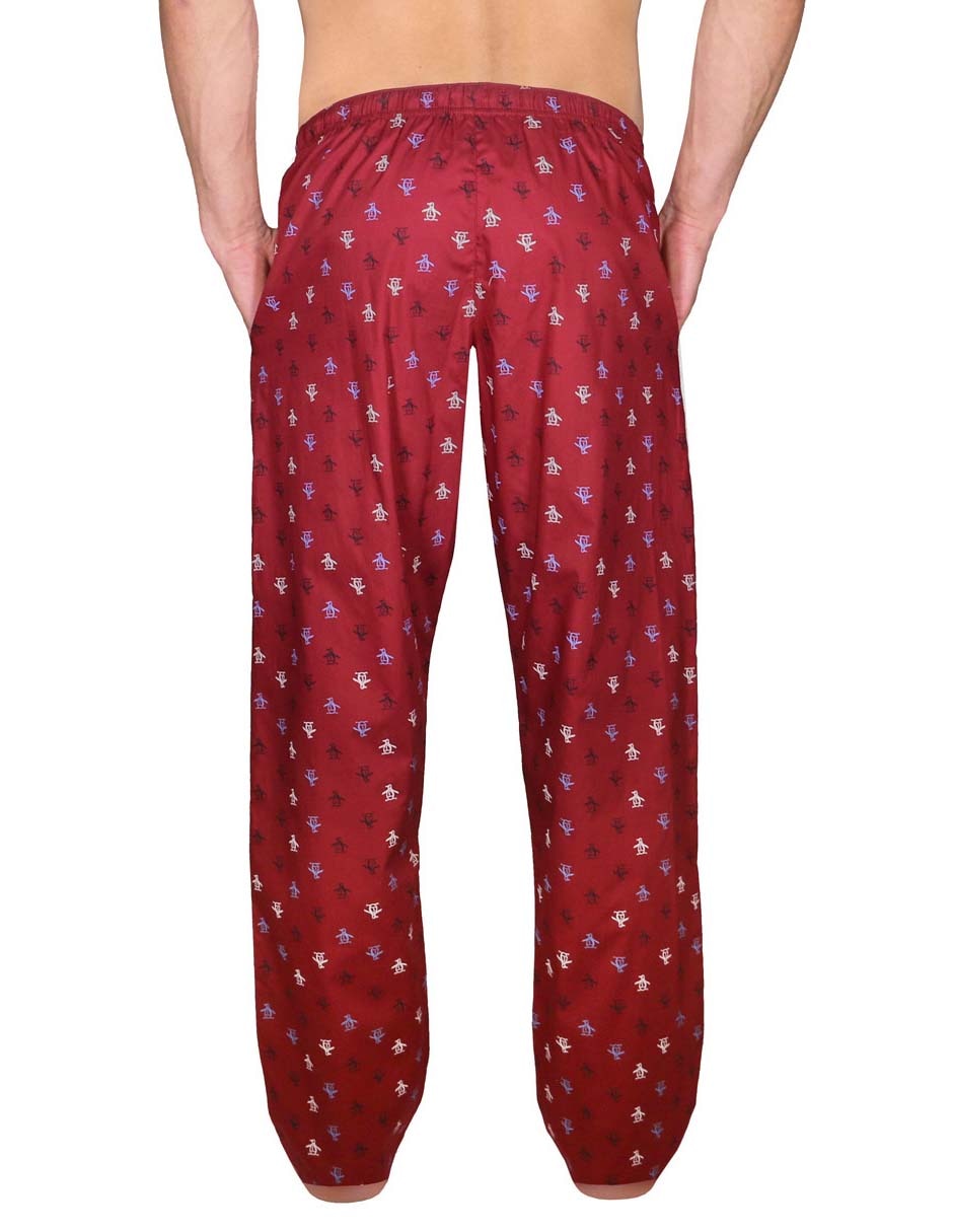 PANTALÓN PIJAMA ORIGINAL PEN, XG, ROJO