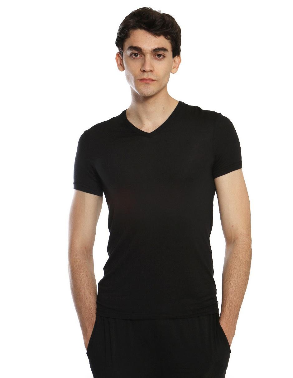 Venta Playeras Calvin Klein Cuello V En Stock 2452