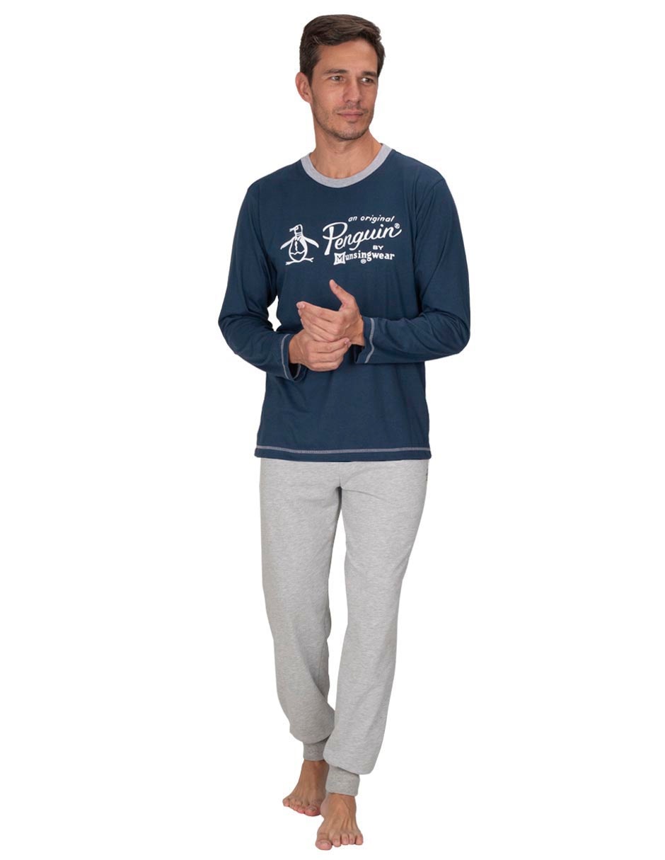 Playera pijama para hombre de algodón 3