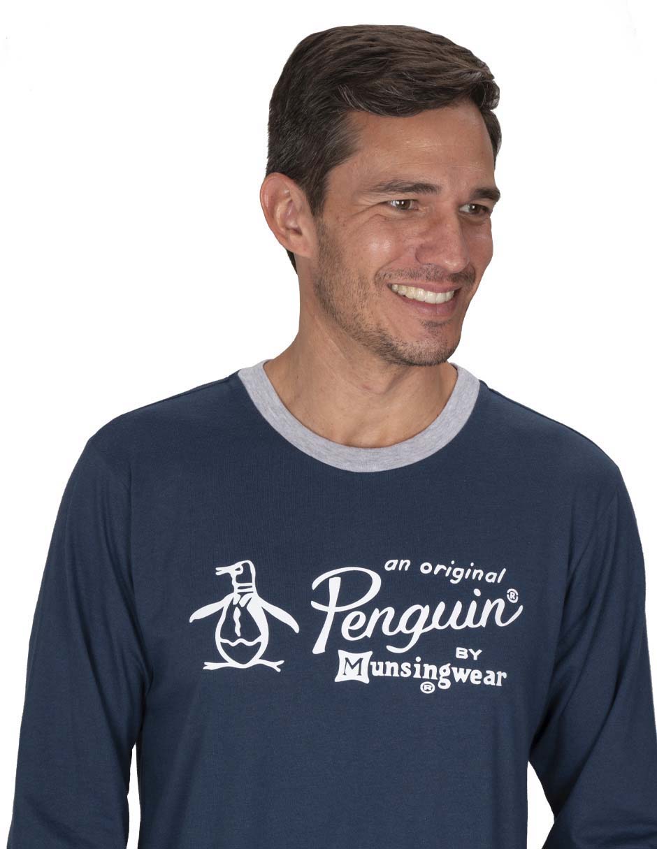Playera pijama para hombre de algodón 4