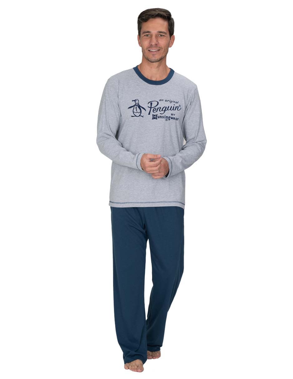 Playera pijama para hombre Original Penguin de algodón