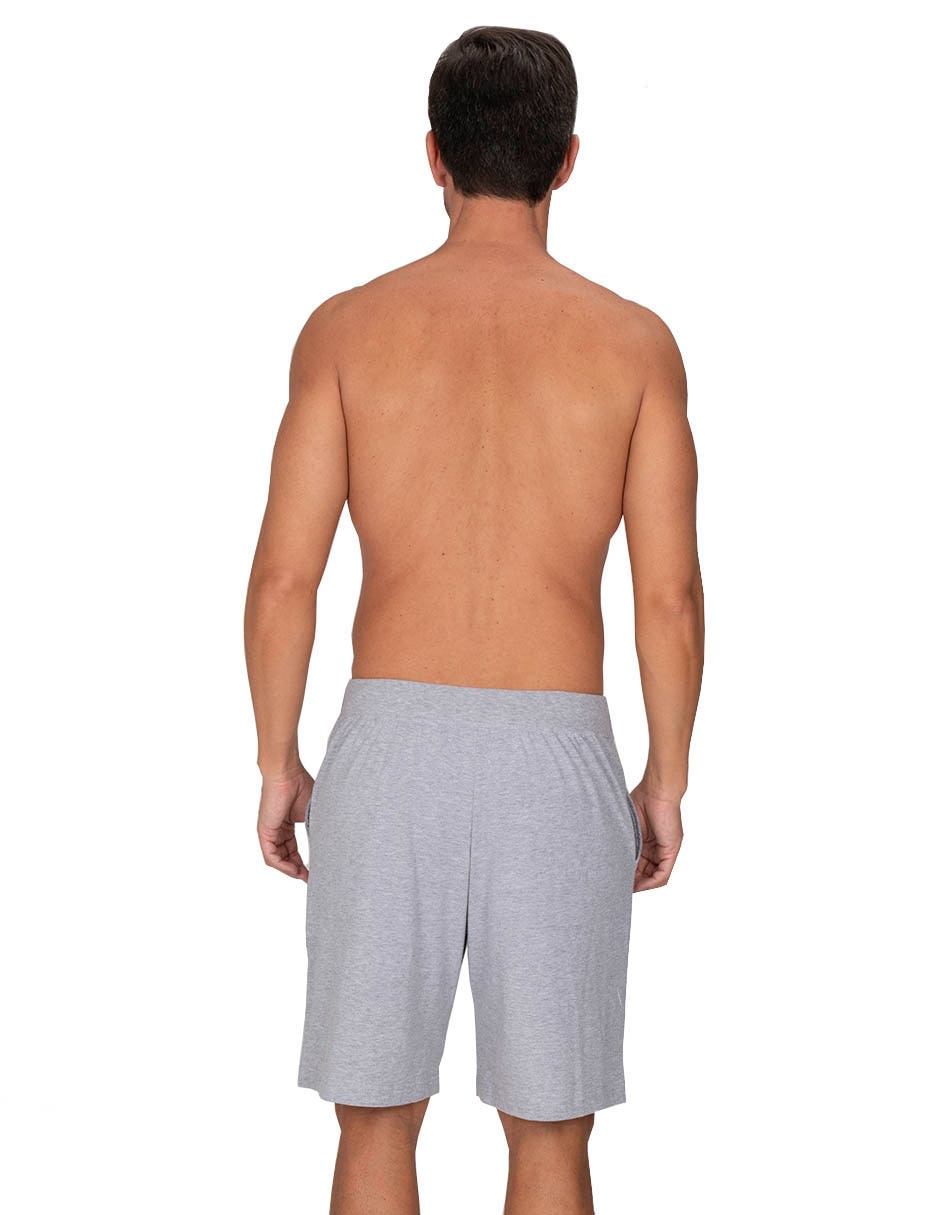 Pijama bermuda de algodón para hombre 5