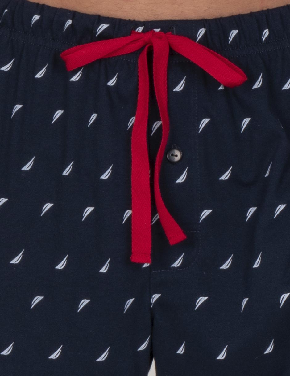 Pantalón pijama estampado logo para hombre 2