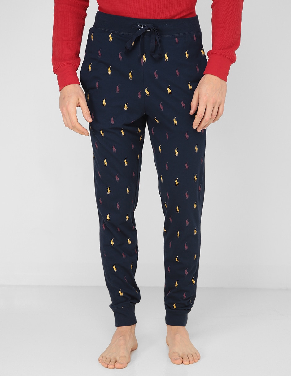 Pantalón pijama Polo Lauren estampado logo algodón para hombre | Liverpool.com.mx