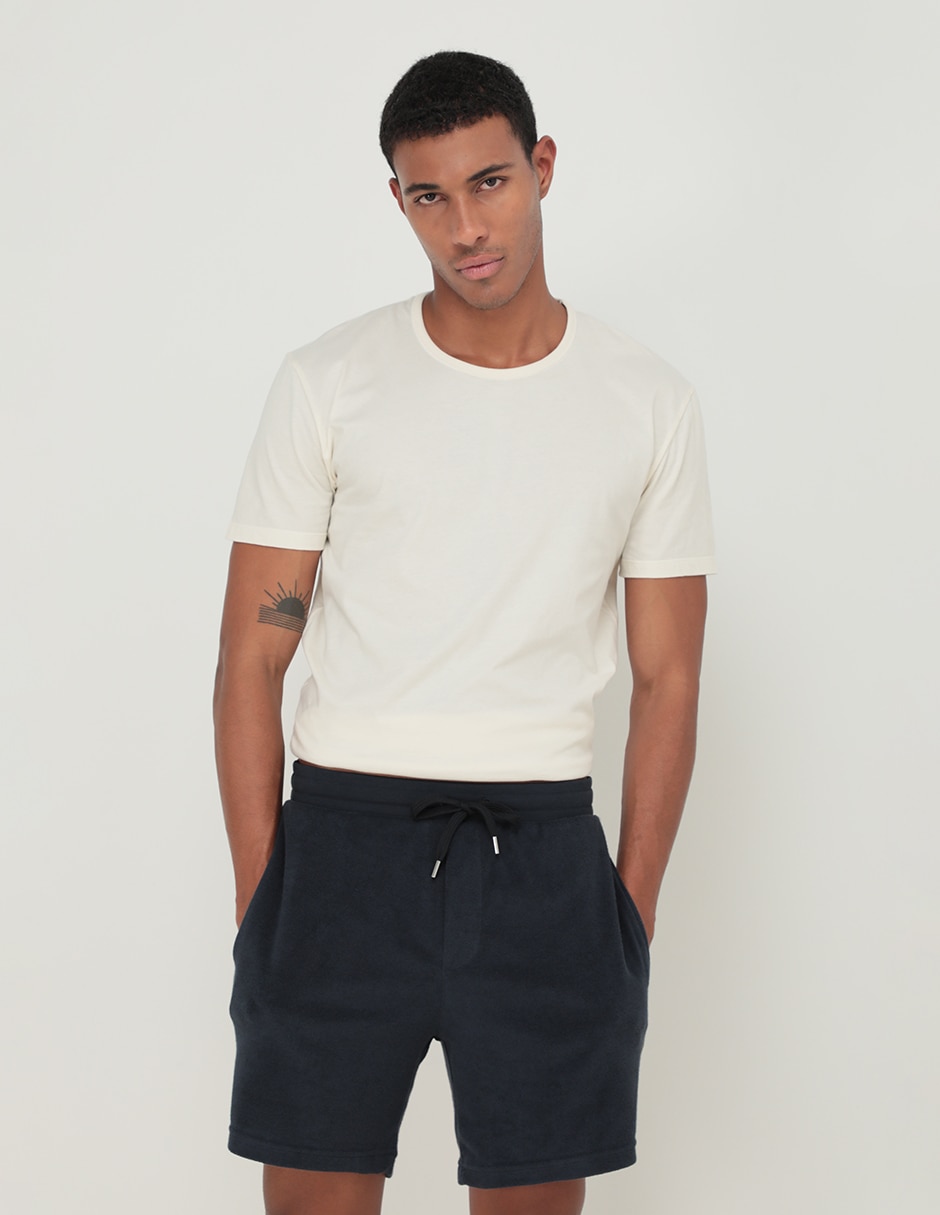 Pijama short Ps By de algodón para hombre 1