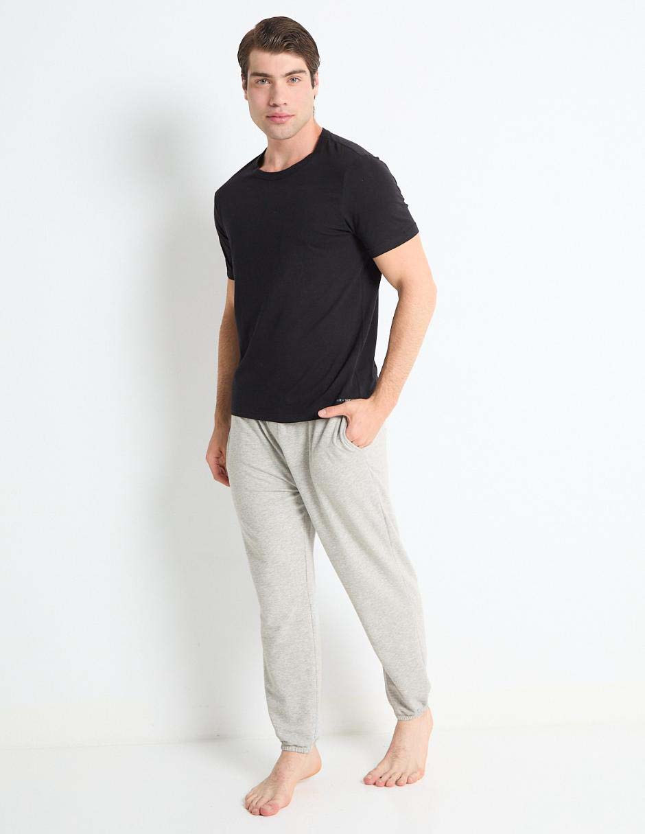 Playera pijama para hombre de algodón