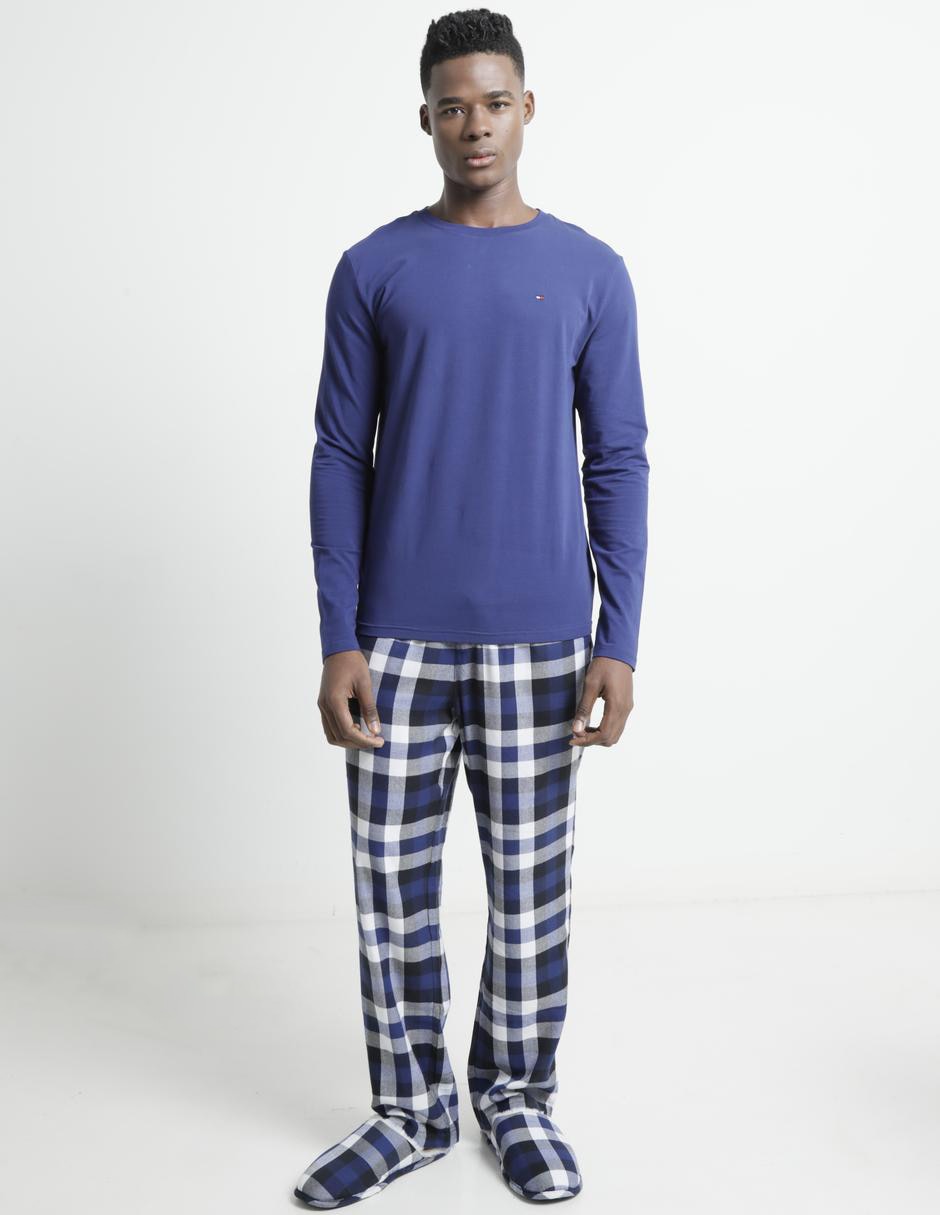 Conjunto Pijama Pijama Hombre Invierno Franela Pijama De Franela
