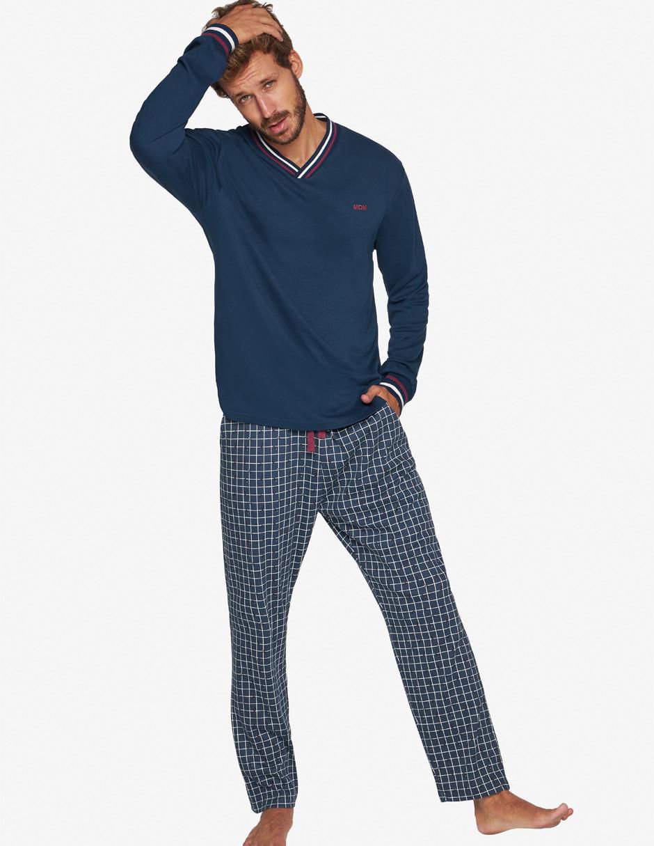 Conjunto pijama Matching robe para hombre Conjunto pijama Matching robe para hombre