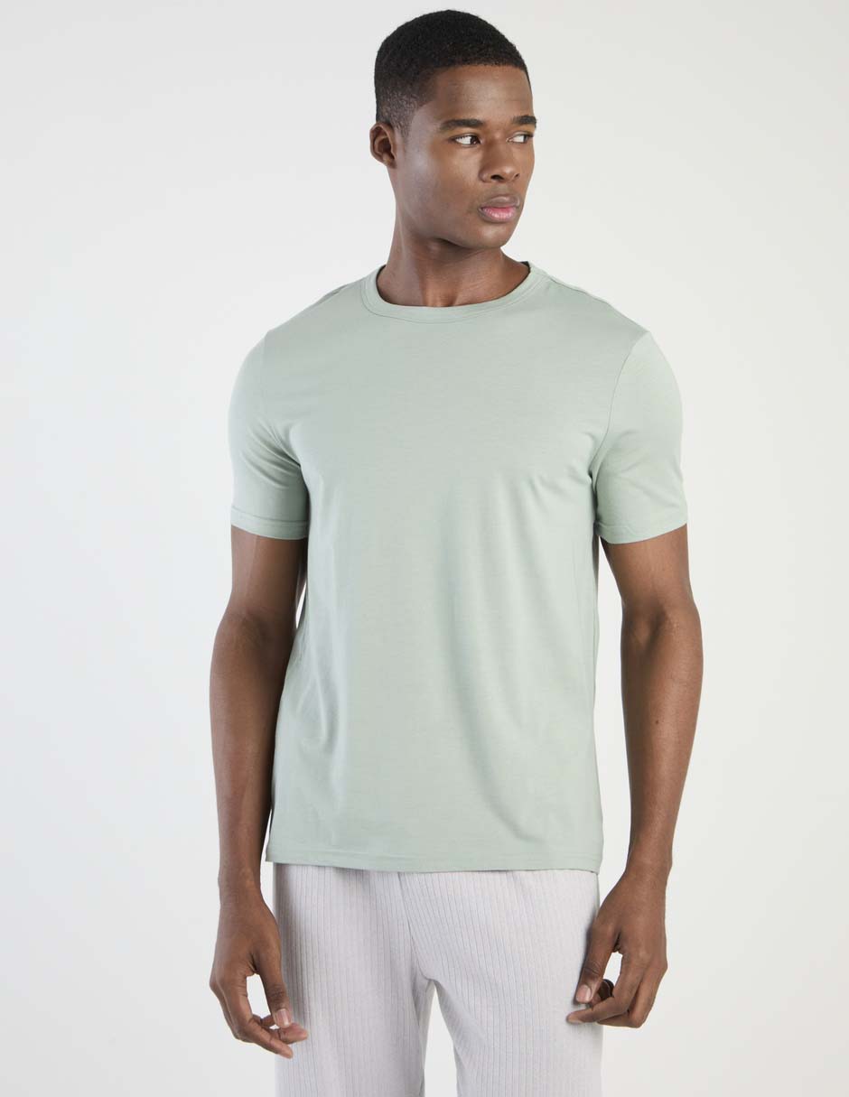 Playera pijama para hombre de algodón