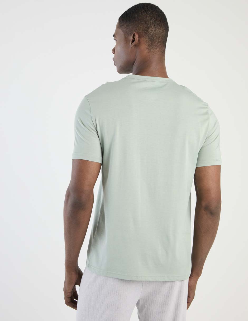 Playera pijama para hombre de algodón 2