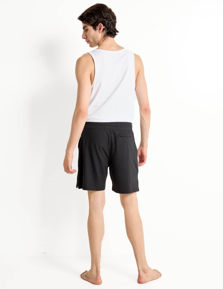 Pijama bermuda de algodón para hombre 2