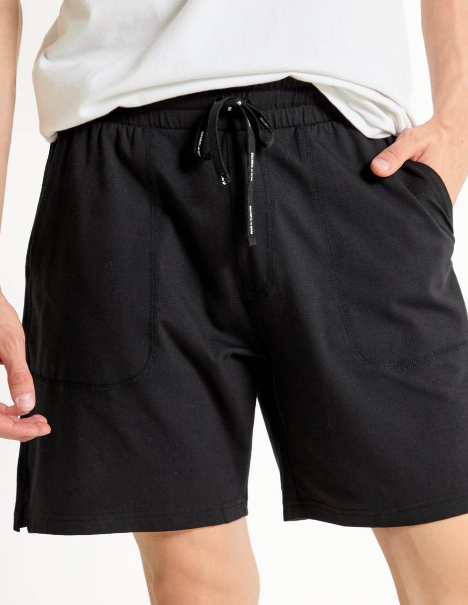 Pijama bermuda de algodón para hombre 4