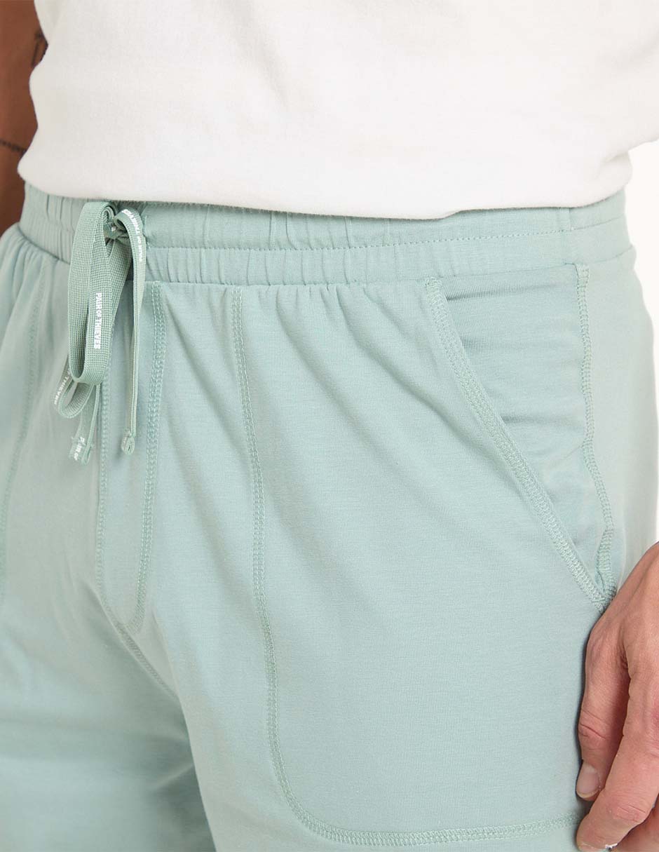 Pijama bermuda de algodón para hombre 4