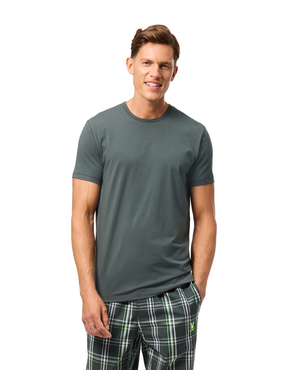 Set playera pijama para hombre de algodón 3