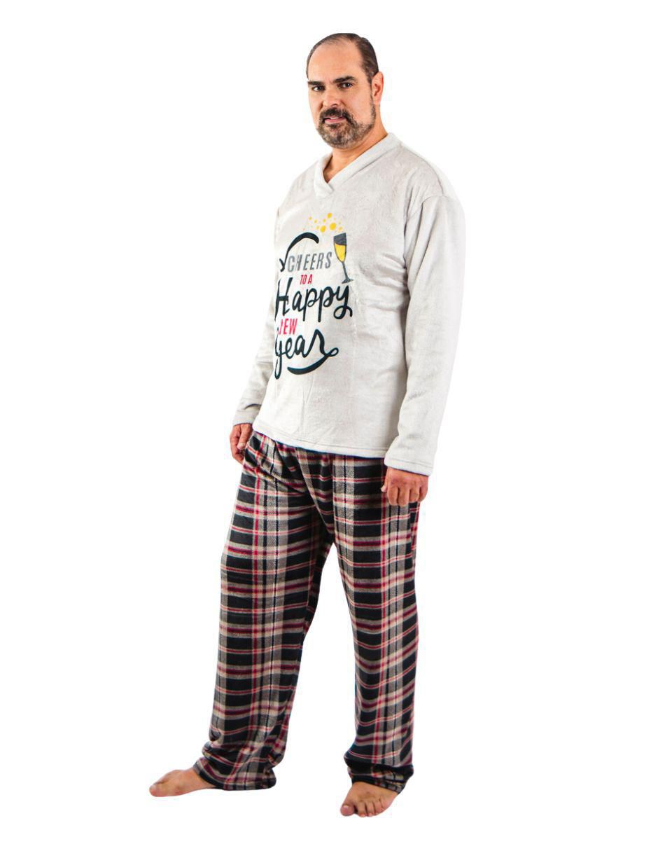 Conjunto pijama Año Nuevo para hombre 2