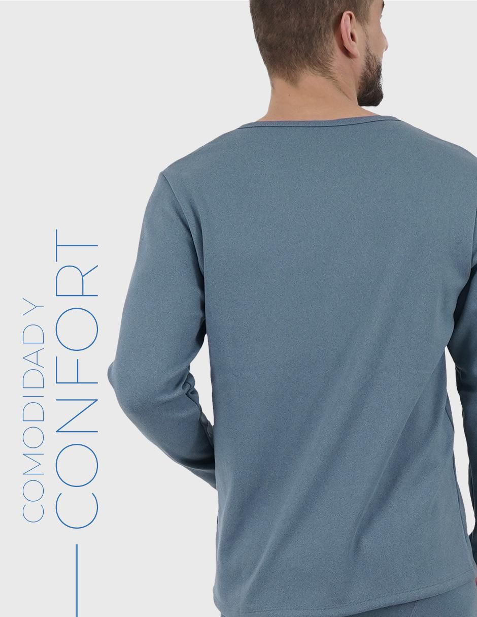 Conjunto pijama termico para hombre 8