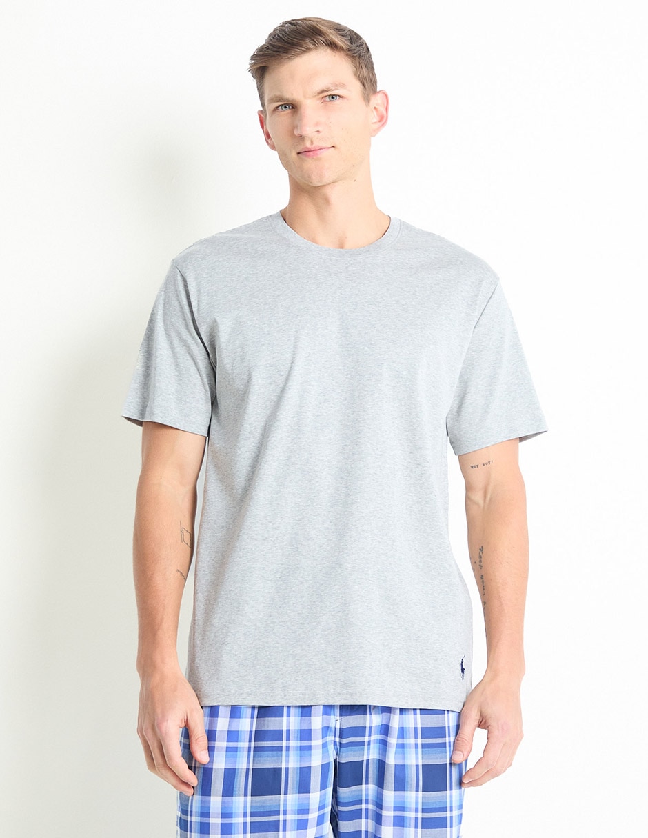 Playera pijama para hombre de algodón