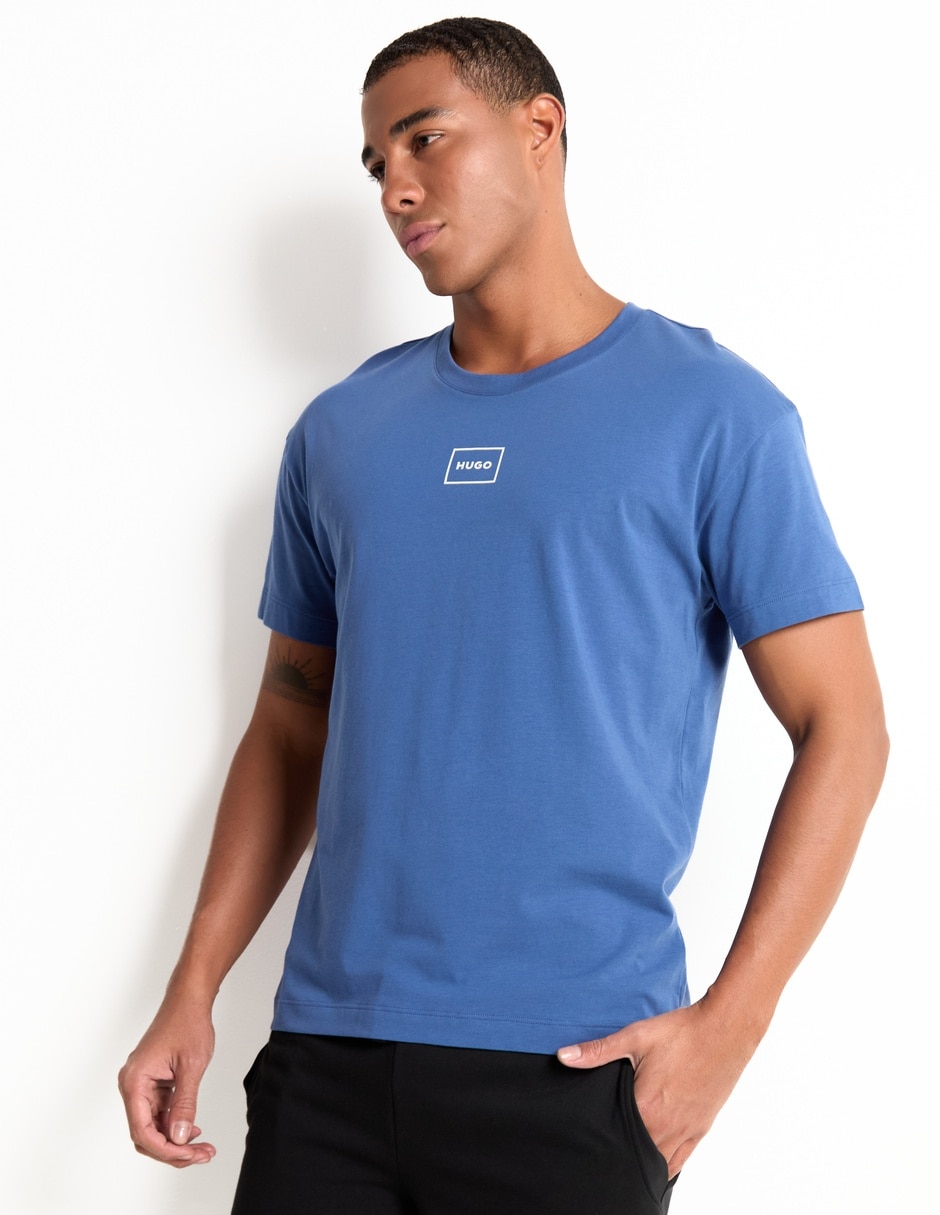 Playera pijama para hombre de algodón