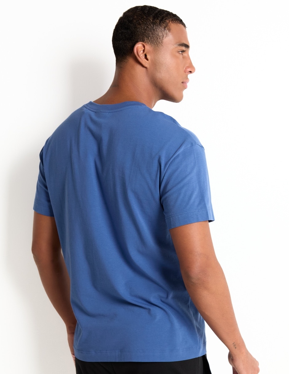 Playera pijama para hombre de algodón 2